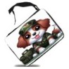 ESTUCHE perro soldado profesion militar defensa escolar case