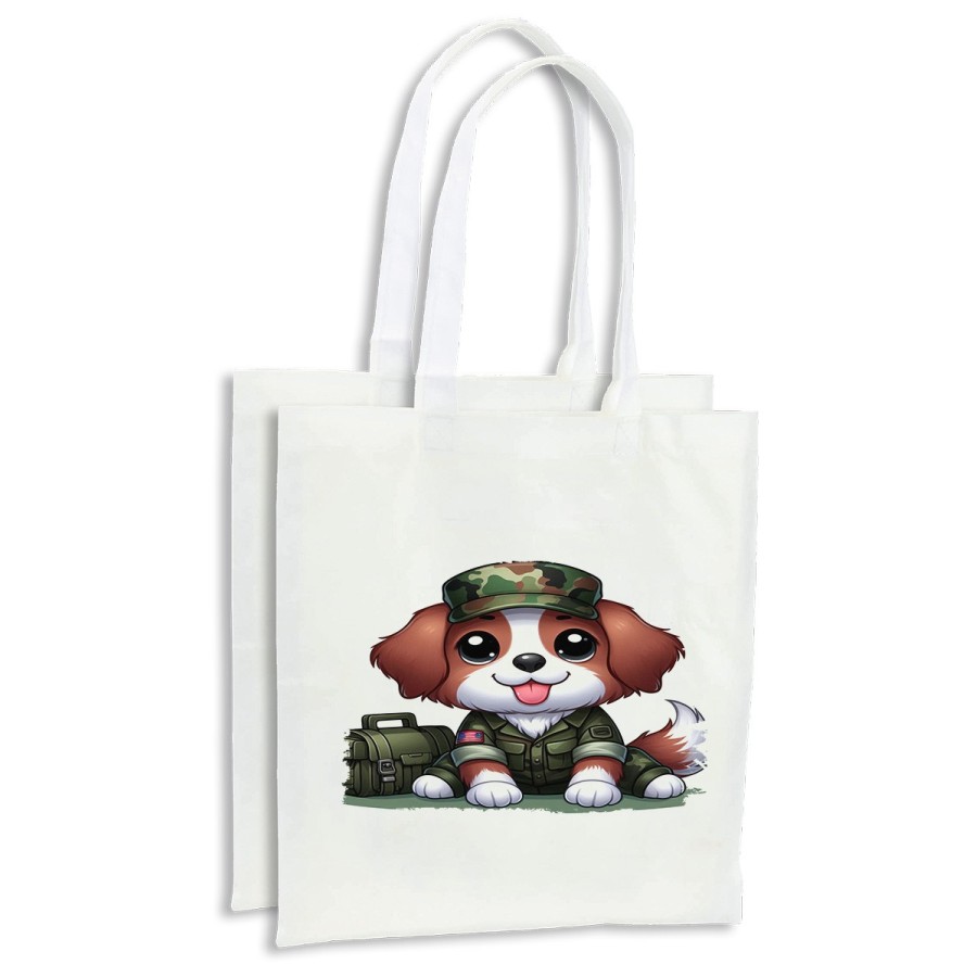 PACK BOLSAS perro soldado profesion militar defensa cocina compra personalizadas