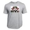 CAMISETA GRIS MEZCLA perro soldado profesion militar defensa moda verano personalizada