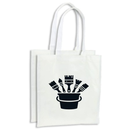 PACK BOLSAS logo pintor profesion pintura brochas cocina compra personalizadas