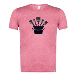 CAMISETA ROJA MEZCLA logo...