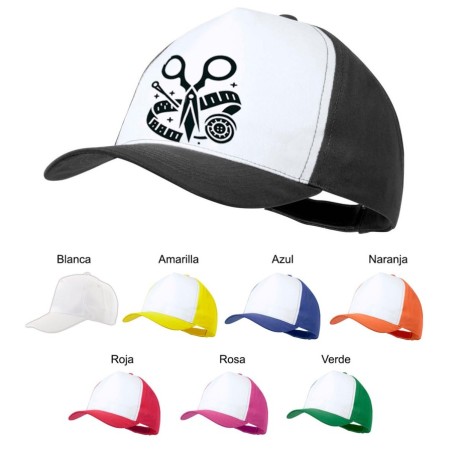 GORRA COLORES logo sastre profesion sastreria moda color personalizada