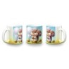 TAZA CON DEGRADADO ardilla dentista animal profesion dientes color personalizada