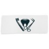 TOALLA GIMNASIO GYM ABSORBENTE logo dentista profesion dientes medico suave con bolsita
