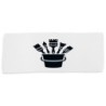 TOALLA GIMNASIO GYM ABSORBENTE logo pintor profesion pintura brochas suave con bolsita