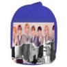 MOCHILA AZUL FAKE LOVE KOREA BTS CHICOS escolar personalizado picnic excursión deporte