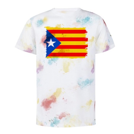 CAMISETA MARCAS COLORES CATALUÑA BANDERA EMBLEMA LOGO personalizada