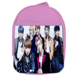 MOCHILA ROSA BTS BOY WITH...