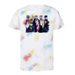 CAMISETA MARCAS COLORES BTS...