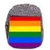 MOCHILA LUNARES ESTAMPADO BANDERA DIA ORGULLO GAY escolar personalizado picnic excursión deporte