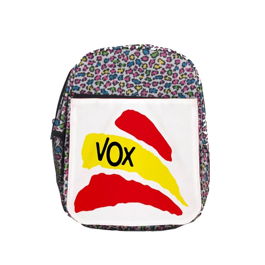 MOCHILA LUNARES ESTAMPADO BANDERA ESPAÑA PARTIDO VOX escolar personalizado picnic excursión deporte