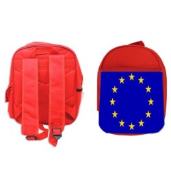 MOCHILA ROJA BANDERA UNION...