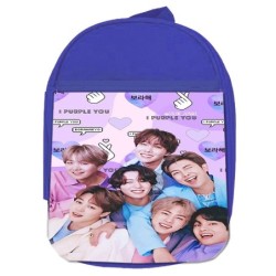 MOCHILA AZUL BTS grupo...