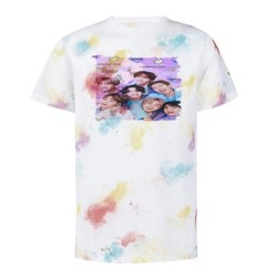 CAMISETA MARCAS COLORES BTS...