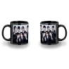 TAZA COMPLETAMENTE NEGRA BTS grupo gala fan meeting japon cantantes personalizada