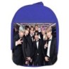 MOCHILA AZUL BTS GALA MAP OF THE SOUL KPOP escolar personalizado picnic excursión deporte