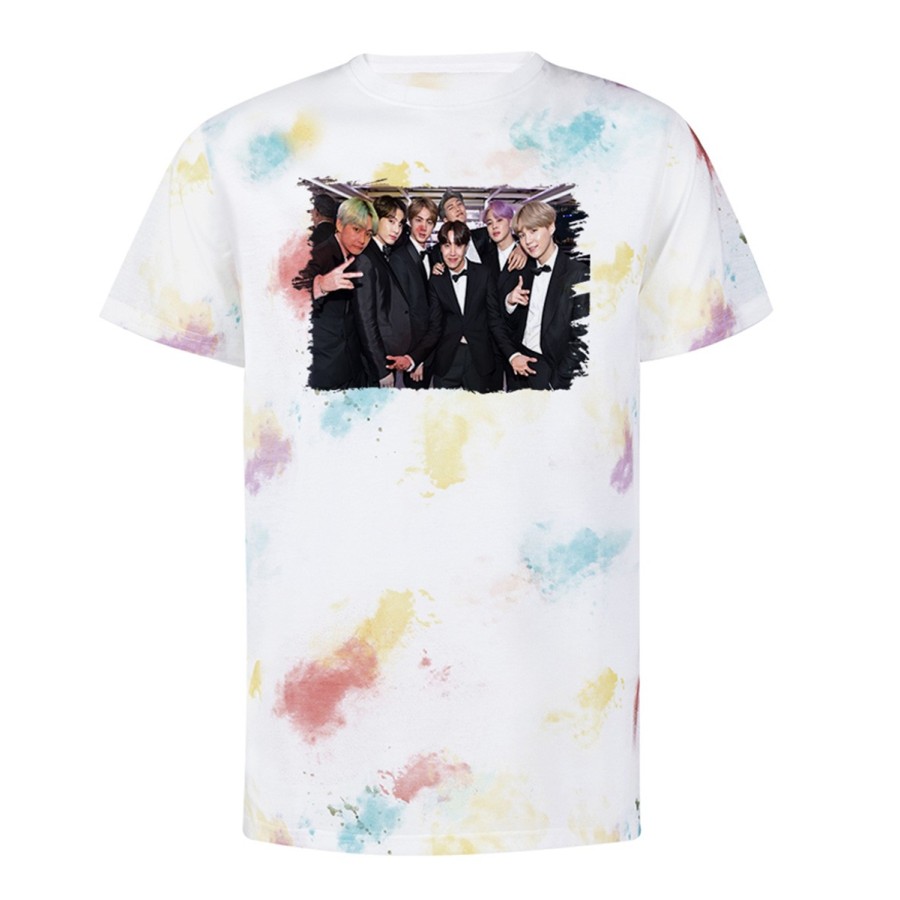 CAMISETA MARCAS COLORES BTS GALA MAP OF THE SOUL KPOP personalizada