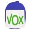 MOCHILA AZUL LOGO PARTIDO VOX DERECHA POLITICA escolar personalizado picnic excursión deporte