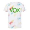 CAMISETA MARCAS COLORES LOGO PARTIDO VOX DERECHA POLITICA personalizada