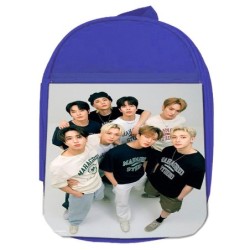 MOCHILA AZUL Stray kids SKZ...