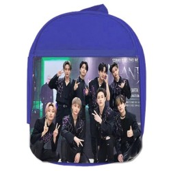 MOCHILA AZUL Stray kids...