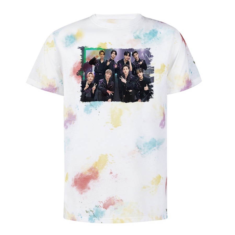 CAMISETA MARCAS COLORES Stray kids Love Untold rock hip-hop deep end personalizada