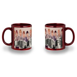 TAZA COLOR RECUADRO FAKE LOVE KOREA BTS CHICOS color mug jarra cerveza te infusión