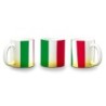 TAZA CON DEGRADADO BANDERA DE ITALIA ROMA color personalizada