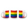 TAZA CON DEGRADADO BANDERA DIA ORGULLO GAY color personalizada