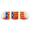 TAZA CON DEGRADADO CATALUÑA BANDERA EMBLEMA LOGO color personalizada