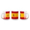 TAZA CON DEGRADADO BANDERA ESPAÑA PAIS CONSTITUCION color personalizada