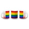 TAZA CON DEGRADADO BANDERA DIA ORGULLO GAY color personalizada