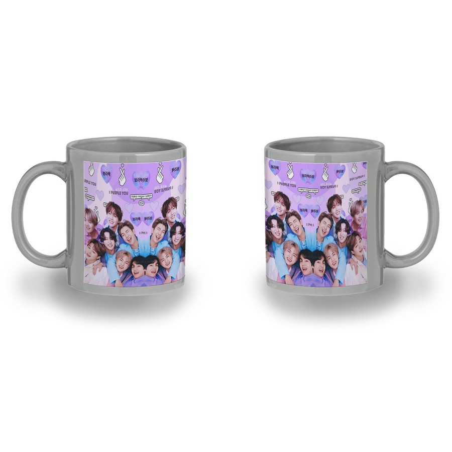 TAZA COLOR RECUADRO BTS grupo permission to dance on stage color mug jarra cerveza te infusión