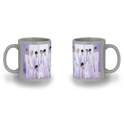 TAZA COLOR RECUADRO Run BTS Born singer no more dream N.O color mug jarra cerveza te infusión