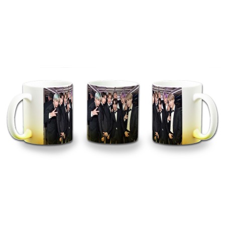 TAZA CON DEGRADADO BTS GALA MAP OF THE SOUL KPOP color personalizada