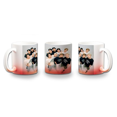 TAZA CON DEGRADADO Stray kids SKZ Replay Connected Limbo Doodle color personalizada