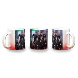 TAZA CON DEGRADADO Stray kids Love Untold rock hip-hop deep end color personalizada