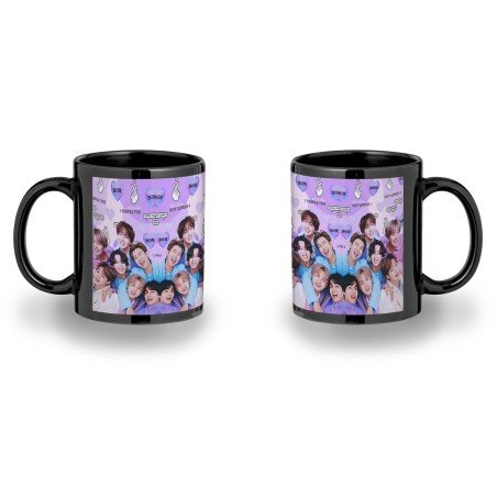 TAZA COLOR RECUADRO BTS grupo permission to dance on stage color mug jarra cerveza te infusión